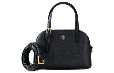 Женская кожаная сумка Tory Burch Emerson, черная