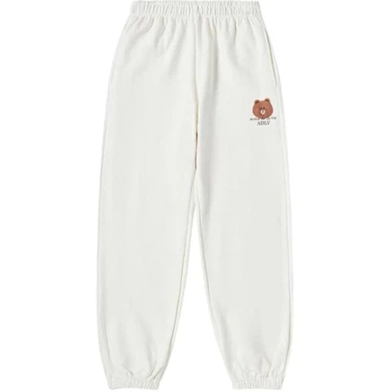 Унисекс брюки Acme De La Vie SS26, трикотажные, бежевые