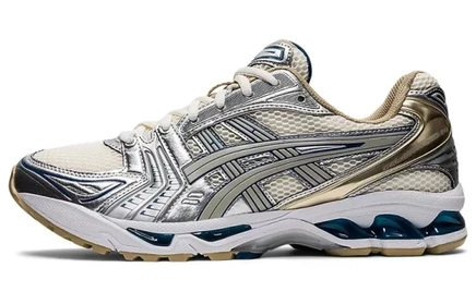 Мужские кроссовки Asics Gel-Kayano 14, кремово-серебристые