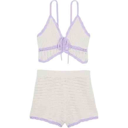 Женская пижама Victoria's Secret PINK, экрю