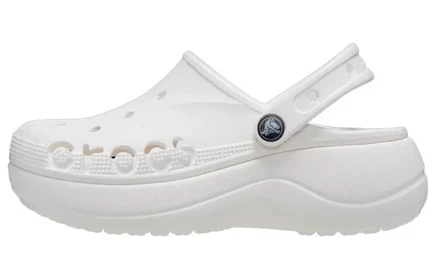 Женские сандалии Crocs Baya Platform, белые