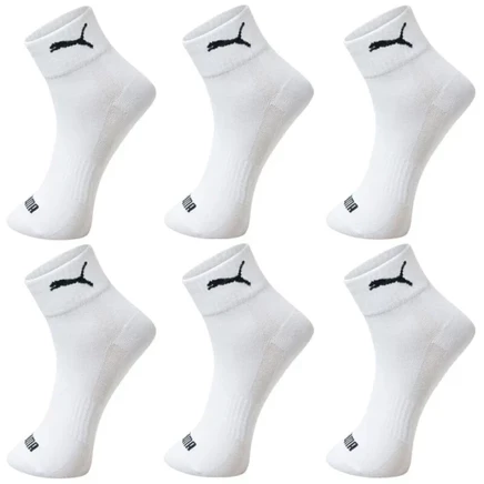 Унисекс-носки Puma, 6 пар, белые