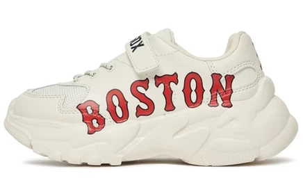 Детские кеды MLB Big Ball Chunky Low, цвета слоновой кости
