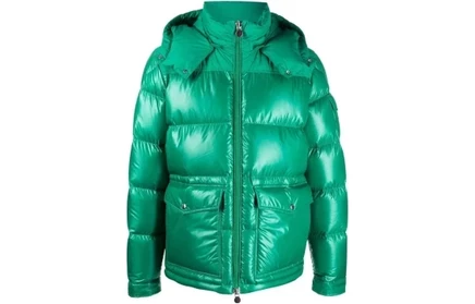 Мужской пуховик Moncler Masaya, зеленый