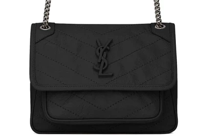 Женская сумка Yves Saint Laurent Niki Baby, черная