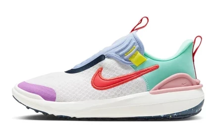 Кроссовки для девочек Nike E Series 1.0, бело-красные
