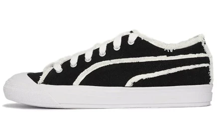 Мужские кеды Puma Capri Raw Cut, черно-белые