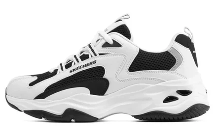 Женские кроссовки Skechers D'Lites 4.0, бело-черные