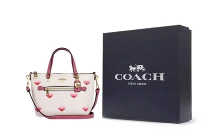 Женская сумка через плечо Coach Gallery, белая