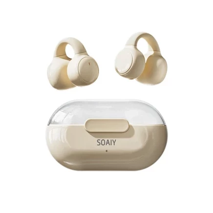 Наушники SOAIY GK9, Bluetooth 5.3, белые