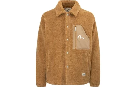 Мужская куртка Evisu 6936832326480, кофейная