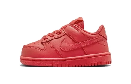 Кеды для малышей Nike Dunk Low TD Track Red, красные