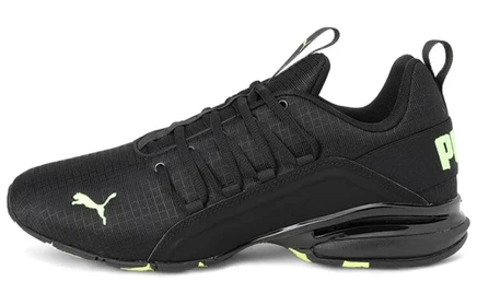 Мужские кроссовки Puma Axelion, черно-зеленые