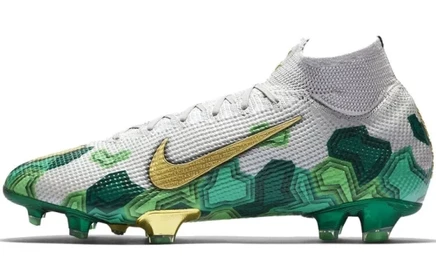 Футбольные бутсы Nike Mercurial Superfly 7, зеленые