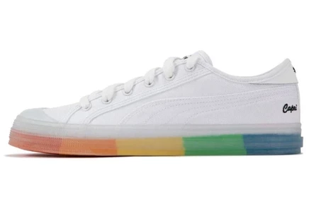 Мужские кеды Puma Capri T, бело-разноцветные