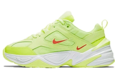 Женские кроссовки Nike M2K Tekno, салатовые