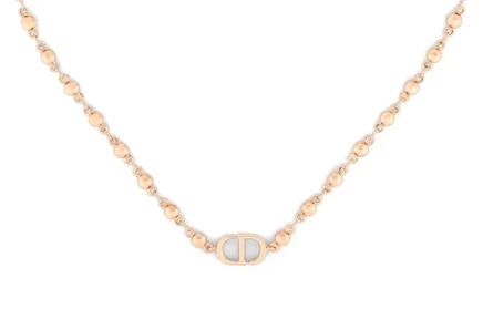 Женское колье Dior, розовое