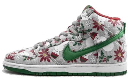 Мужские кроссовки Nike SB Dunk High Concepts, серые