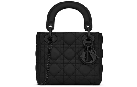 Женская сумка Dior Mini Lady Dior, черная