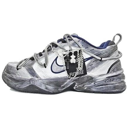 Унисекс кроссовки Nike Air Monarch 4 Chunky, серебристые