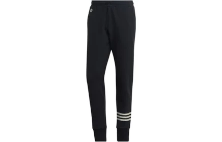 Мужские брюки adidas Originals с логотипом, черные