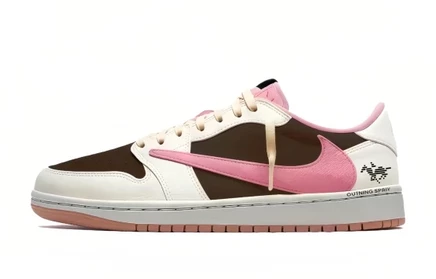 Женские кроссовки Jordan Air Jordan 1, коричневые