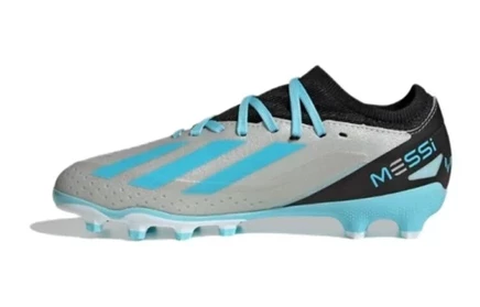 Детские бутсы Adidas Crazyfast.3 Messi, серо-синие