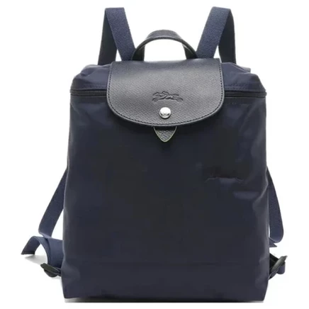 Женский рюкзак Longchamp Le Pliage Green, синий