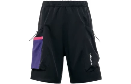 Мужские шорты-карго adidas Originals, черные