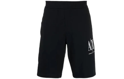 Мужские спортивные шорты Armani Exchange, черные