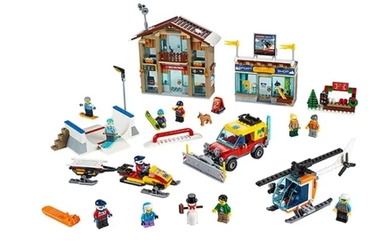Конструктор LEGO City «Горнолыжный курорт», 806 деталей, 60203