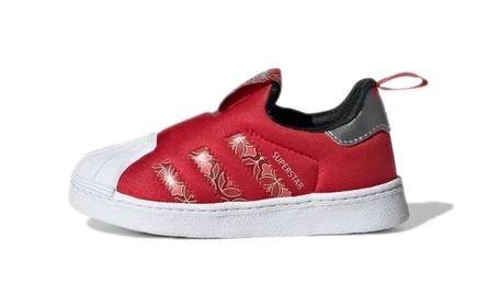 Кеды для малышей Adidas Originals Superstar 360, красно-белые