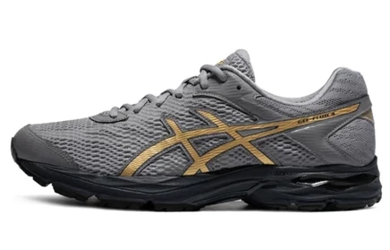 Мужские беговые кроссовки Asics Gel Flux 4, серо-золотые