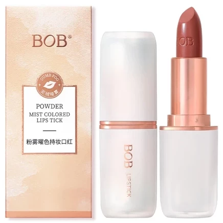 Губная помада BOB Pink Mist, стойкая, бархатная