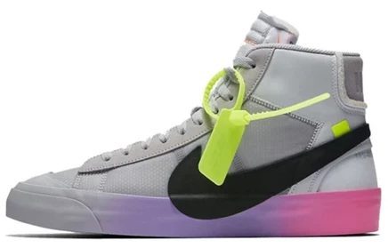 Мужские кеды Nike Blazer Mid Serena Queen, серые