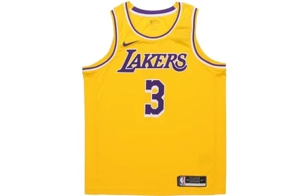 Мужская майка Nike Anthony Davis Lakers, желтая