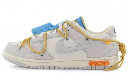 Мужские кроссовки Nike Dunk Low Off-White Lot 34