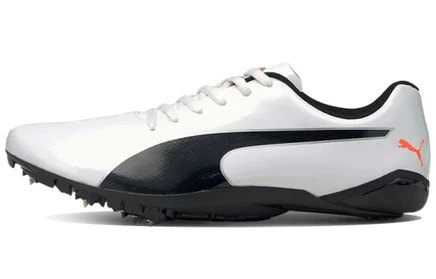 Мужские шиповки Puma evoSPEED Sprint 2, бело-черные