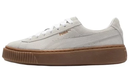 Женские кеды Puma Suede, белые