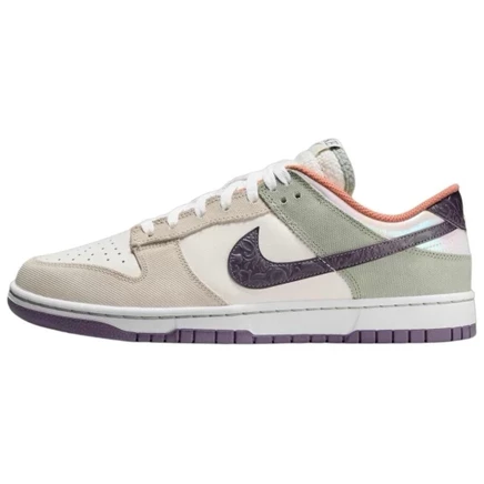 Мужские кроссовки Nike Dunk Nola, бело-зелено-фиолетовые