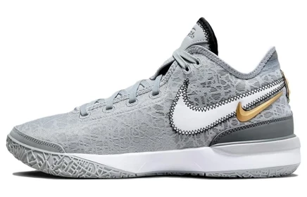 Мужские кроссовки Nike Zoom LeBron Nxxt Gen, серебристые