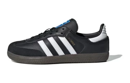Детские кеды Adidas Samba OG PS, черные