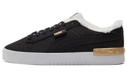 Женские утепленные кеды Puma Jada Teddy, черные