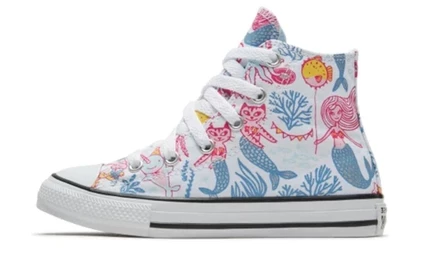 Кеды для девочек Converse Chuck Taylor All Star, белые