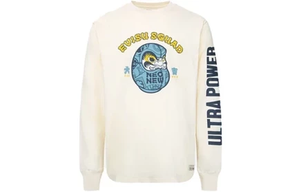 Мужская повседневная футболка Evisu 6936832336571