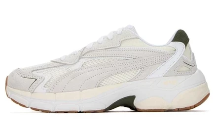 Мужские кроссовки Puma Teveris Nitro, бело-зеленые