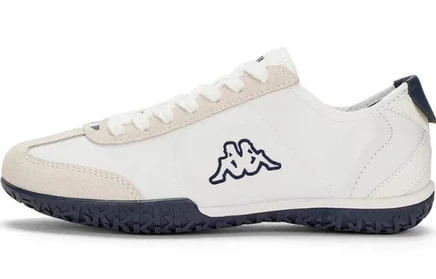 Kappa Textile, Synthetic Leather Slip Resistant, Abrasion Resistant, Lightweight korean white/moon sea blue-012
