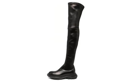 Женские ботинки Alexander McQueen Hybrid, черные