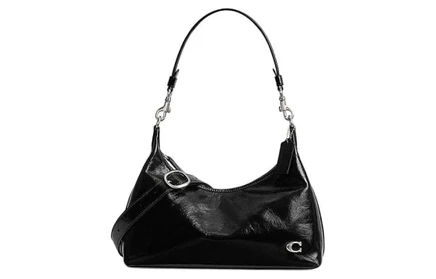Женская сумка Coach Juliet из кожи, черная