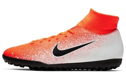 Мужские бутсы Nike Mercurial Superfly 6, оранжево-белые